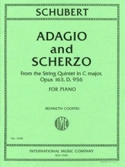 アダージョとスケルツォ（フランツ・シューベルト）（ピアノ）【Adagio and Scherzo op.136 D956】