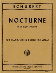 ノクターン・変ホ長調・Op.148（フランツ・シューベルト）（弦楽二重奏+ピアノ）【Nocturne in E flat major, Opus 148】