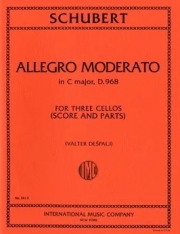 アレグロ・モデラート・ハ長調・D.968（フランツ・シューベルト）  (チェロ三重奏）【Allegro Moderato in C major, D. 968】