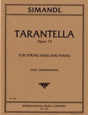 タランテラ・Op.73（フランツ・シマンドル） (ストリングベース＋ピアノ）【Tarantella, Opus 73】