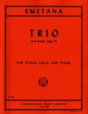トリオ・ト短調・Op.15（ベドルジハ・スメタナ）（弦楽二重奏+ピアノ）【Trio in G minor, Opus 15】