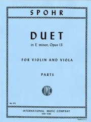 デュエット・ホ短調・Op.13（ベドルジハ・スメタナ）（弦楽二重奏）【Duet in E minor, Opus 13】