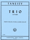 トリオ・二長調（セルゲイ・タネーエフ）（弦楽三重奏）【Trio D majo】