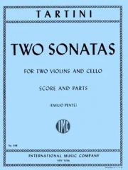 2つのソナタ（ジュゼッペ・タルティーニ）（弦楽三重奏）【Two Sonatas】