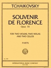 フィレンツェの思い出  (ピョートル・チャイコフスキー)（弦楽六重奏）【Souvenir de Florence, Opus 70】