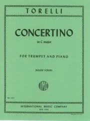 協奏曲・ハ長調 （ジュゼッペ・トレッリ）（トランペット+ピアノ）【Concertino in C major】