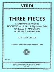 3つの小品（ジュゼッペ・ヴェルディ）（チェロ二重奏）【Three Pieces】