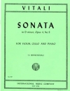 ソナタ・ニ短調・Op.4・Op.9  (トマゾ・アントニオ・ヴィターリ)（弦楽二重奏+ピアノ）【Sonata in D minor, Opus 4, No. 9】