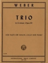 トリオ・ト短調・Op.63  (カール・マリア・フォン・ウェーバー)（弦楽二重奏+ピアノ）【Trio in G minor, Opus 63】