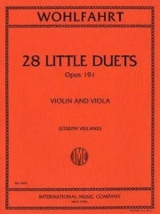 28の短いデュエット（ロバート・ヴォルファート）（弦楽二重奏）【28 Little Duets】
