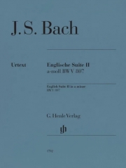 イギリス組曲・No.2・イ短調・BWV 807（バッハ)（ピアノ）【English Suite No. 2 a Minor, BWV 807】