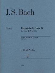 フランス組曲第4番・変ホ長調・BWV 815（バッハ)（ピアノ）【French Suite IV E-Flat Major BWV 815】