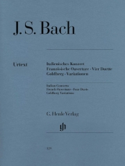 イタリア協奏曲、フランス風序曲、4つのデュエット、ゴルトベルグ変奏曲（バッハ)（ピアノ）【Italian Concerto, French Overture, Four Duets, Goldberg Va】