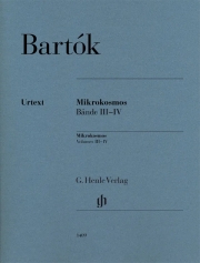 ミクロコスモス・Vol.3-4（ベラ・バルトーク)（ピアノ）【Mikrokosmos, Volumes III-IV】