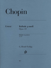 バラード・Op.23・ト短調（フレデリック・ショパン）（ピアノ）【Ballade in G minor Op. 23】