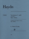 変奏曲・ヘ短調・Hob. XVII:6  (フランツ・ヨーゼフ・ハイドン)（ピアノ）【Variations in F minor (Sonata), Hob.XVII:6】