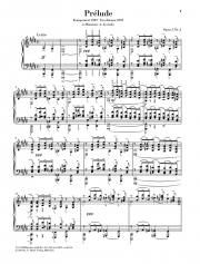 前奏曲・嬰ハ短調・Op.3・No.2（セルゲイ・ラフマニノフ）（ピアノ）【Prélude in C-sharp minor, Op. 3, No. 2】
