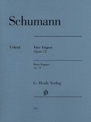 4つのフーガ・Op.72（ロベルト・シューマン）（ピアノ）【Four Fugues, Op. 72】
