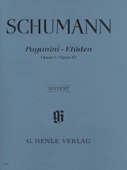 パガニーニ練習曲・Op.3&10（ロベルト・シューマン）（ピアノ）【Paganini Studies, Op. 3 and Op. 10】