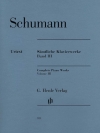 ピアノ全集・第3巻（ロベルト・シューマン）（ピアノ）【Complete Piano Works – Volume 3】