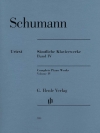 ピアノ全集・第4巻（ロベルト・シューマン）（ピアノ）【Complete Piano Works – Volume 4】