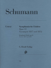 交響的練習曲・Op.13（ロベルト・シューマン）（ピアノ）【Symphonic Etudes Op. 13】