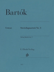 弦楽四重奏曲・No.3  (ベラ・バルトーク)（弦楽四重奏）【String Quartet No. 3】