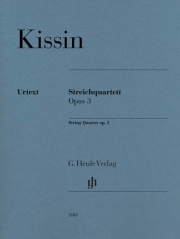 弦楽四重奏曲・Op.3  (エフゲニー・キーシン)（弦楽四重奏）【String Quartet Op. 3】