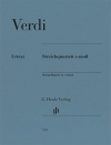 弦楽四重奏曲・ホ短調（ジュゼッペ・ヴェルディ）（弦楽四重奏）【String Quartet in E minor】
