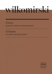 12の練習曲 （カジミェシュ・ヴィウコミルスキ）（チェロ）【12 Studies For Cello In The F1rst Position】