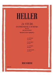 表現とリズムの24の練習曲・Op.125（ステファン・ヘラー）（ピアノ）【24 Studi D' Espressione E Di Ritmo Op 125】
