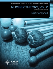 数論・Vol.2（マット・キャンベル）（打楽器六重奏）【Number Theory Vol. 2】