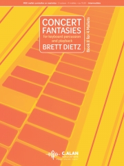 コンサート幻想曲・Book.2（ブレット・ウィリアム・ディーツ）（マレット）【Concert Fantasies for Keyboard Percussion, Book II】