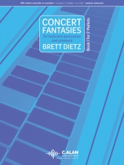 コンサート幻想曲・Book.1（ブレット・ウィリアム・ディーツ）（マレット）【Concert Fantasies for Keyboard Percussion, Book I】