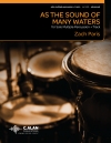 多くの水の音のように（ザック・パリ）（打楽器）【As the Sound of Many Waters】