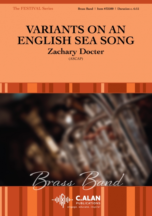 イギリスの海の歌による変奏曲（ザカリー・ドクター）（スコアのみ）【Variants on an English Sea Song】