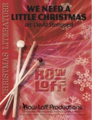 ウィー・ニード・ア・リトル・クリスマス（ジェリー・ハーマン）（打楽器十五重奏）【We Need A Little Christmas】