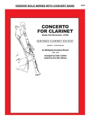 クラリネット協奏曲  (モーツァルト) (クラリネット・フィーチャー）【Concerto For Clarinet Rondo (3rd Movement) - K.622】
