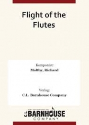 フルートの飛行  (リチャード・モルトビー) (フルート四重奏・フィーチャー）【Flight of the Flutes】