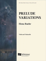 プレリュード変奏曲（エレナ・ルーアー）(弦楽二重奏)【Prelude Variations】