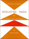 パソ・ドブレ（ピーター・マーティン）(弦楽二重奏+ピアノ)【Miniature Trio: Paso Doble】