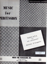 トッカータ（ジェイムズ・ダンジェロ）（打楽器）【Toccata For Solo Percussionist】