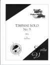 ティンパニ・ソロ・No.5（ポール・プライス）（ティンパニ）【Timpani Solo No. 5】