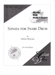 スネアドラムのためのソナタ（エドウィン・マクリーン）（スネアドラム）【Sonata For Snare Drum】