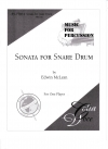 スネアドラムのためのソナタ（エドウィン・マクリーン）（スネアドラム）【Sonata For Snare Drum】