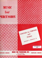 ファンタジー（エドワーズ・B・ウーボルド・ジュニア）（ティンパニ+ピアノ）【Fantasy For Timpani & Piano】