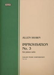 即興曲・No.3  (アレン・ショーン)（ピアノ）【Improvisation No.3】