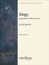 エレジー （アレン・ショーン） (ヴァイオリン+ピアノ）【Elegy: Largo from Violin Concerto】