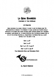 ラ・グラン・ソンブレロ（ジョック・マッケンジー）（金管四重奏）【La Gran Sombrero】