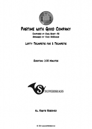 良き仲間との気晴らし（ヘンリー8世）（トランペット八重奏）【Pastime with Good Company】